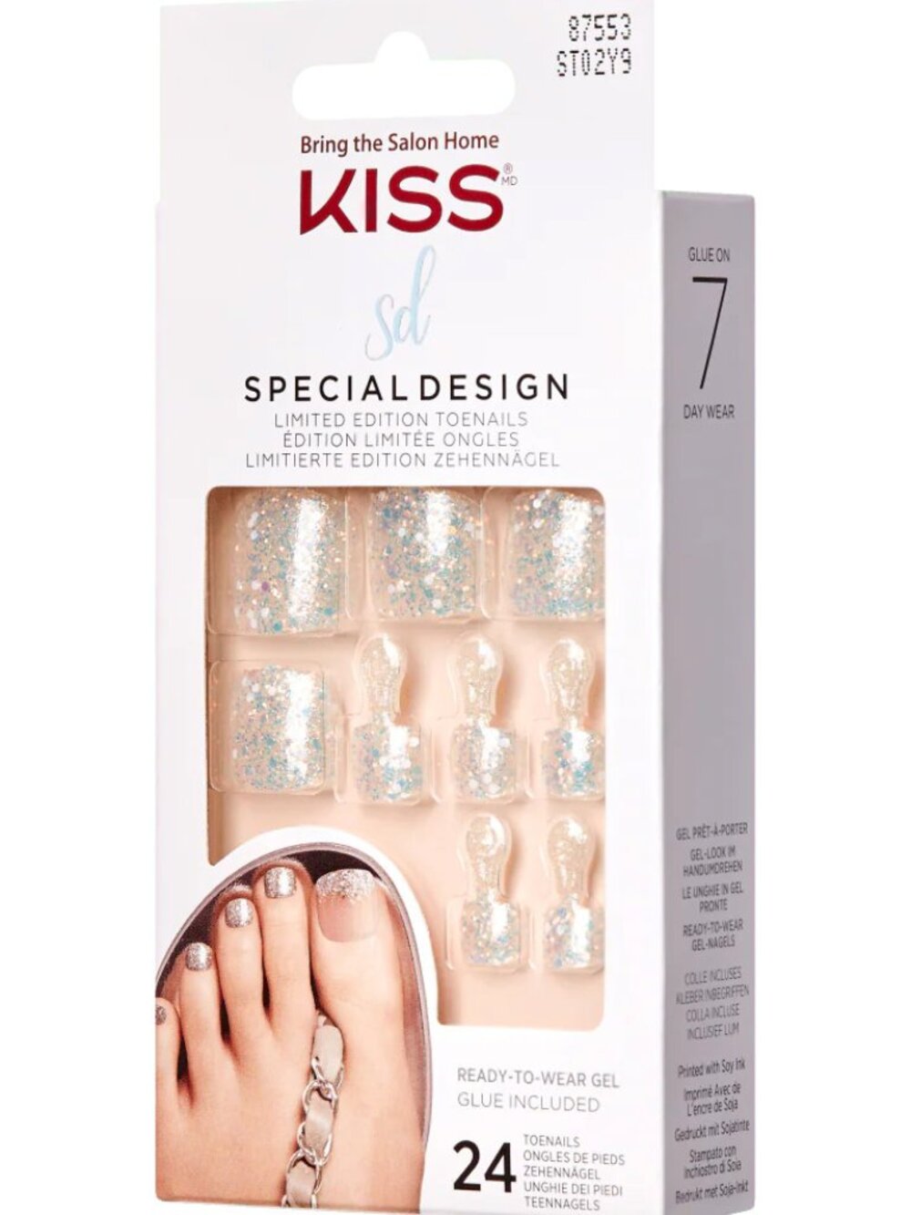 Kiss Special Design Toenails - So Refreshing